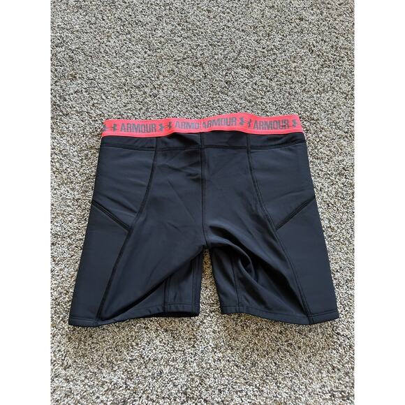 UNDER ARMOUR L women’s Strike Zone Slider Shorts Padded Compression Heatgear F24 - Picture 2 of 4